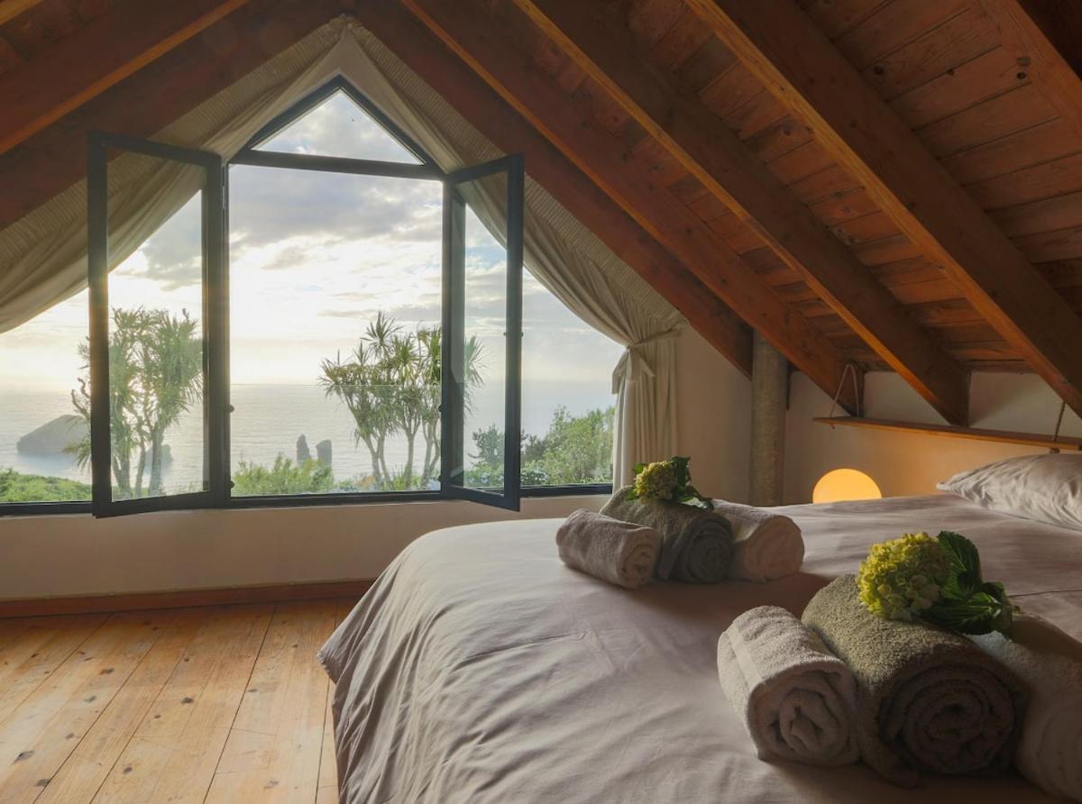 Green Oceanview Relaxing Cottage Mosteiros (Azores) Exterior foto